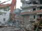 Destruction in Istanbul, Turkey, following the  August 17, 1999, Izmet earthquake