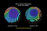 Mars - Surface Temperature South Polar Region