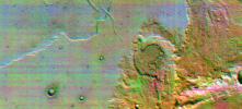 Color Infrared, Terra Sirenum