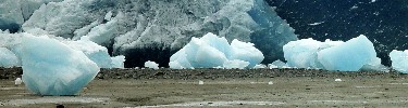 beached icebergs