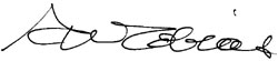 Amb. Tobias signature