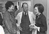 Picture of First Lady Rosalyn Carter, Mrs. James Callaghan and NIH
    Director Dr. Donald S. Fredrickson