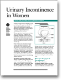 Urinary Incontinence in Women