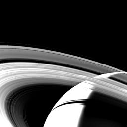 Crescent of Saturn