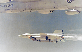 X-15A-2 drop from B-52