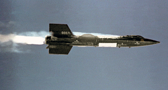 X-15 in flight