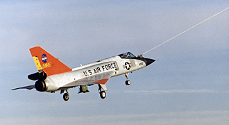 QF-106 being towed