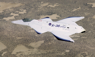 X-36 Tail-less