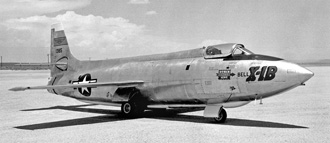 X-1B parked