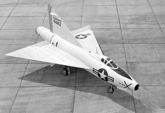 XF-92A parked