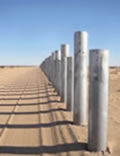 Vehicular border fencing