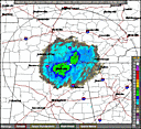 Latest Northeast Alabama Radar Image, click for larger image.