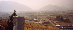 City view of Kabul, Afghanistan. Photo courtesy U.S. Consulate General Munich, November 2003.