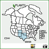 Distribution of Escobaria vivipara (Nutt.) Buxbaum var. radiosa (Engelm.) D.R. Hunt. . Image Available. 