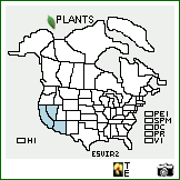 Distribution of Escobaria vivipara (Nutt.) Buxbaum var. rosea (Clokey) D.R. Hunt. . Image Available. 