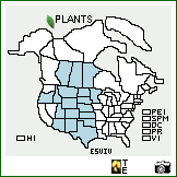 Distribution of Escobaria vivipara (Nutt.) Buxbaum var. vivipara. . Image Available. 