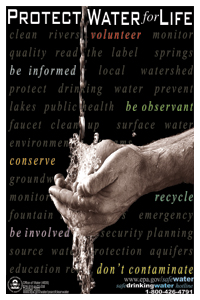 Protect Water For Life Poster Image