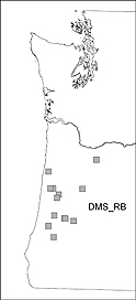 Density Management Study, Riparian Buffer Map