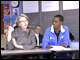 Secretary Spellings visits a class at Charlestown High School in Boston, where she highlighted a new effort to streamline the federal student aid application process.