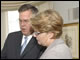 Secretary Spellings with Governor Bush at the National Assessment Governing Board meeting.