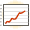 Icon of a trend chart.