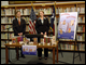 Secretary Spellings and Texas Commissioner of Education Robert Scott discuss the importance of reading and the 2007 Adolescent Readers Initiative at Webb Middle School in Austin, Texas.