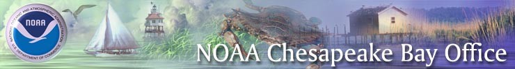 NOAA Chesapeake Bay Office header - J. Ward, NOAA