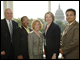 Secretary Spellings with Art Ryan, Ronald E. Jackson, Ricki Sabia, and Eduardo Cancino, members of the Business Coalition for Student Achievement in Washington, D.C.