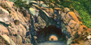 The early post card view of the Marys Rock Tunnel is typical of the iconic use of images of the engineering structure