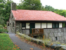 Meticulously-restored Massanutten Lodge contains the