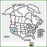 Distribution of Cylindropuntia acanthocarpa (Engelm. & Bigelow) F.M. Knuth. . 