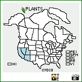 Distribution of Cylindropuntia echinocarpa (Engelm. & Bigelow) F.M. Knuth. . Image Available. 