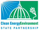 Logo for Clean Energy Environment: State Partnership