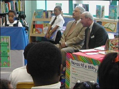 Acting Deputy Secretary Hickok joins D.C. Public Schools Superintendent Paul Vance for a visit to the Cleveland Elementary School.