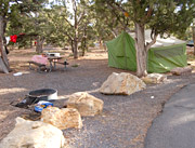 Tent at Desert View Campground