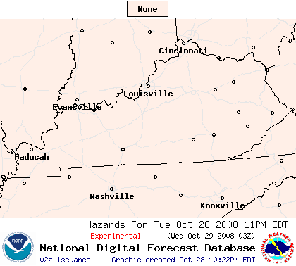 National Digital Forecast Database Image