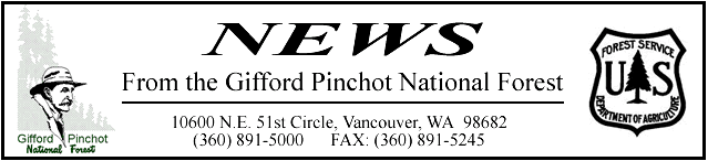 Press Release - Gifford Pinchot National Forest