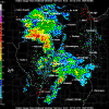 Radar image from 2:45 am