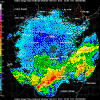 Radar image from 9:01 pm