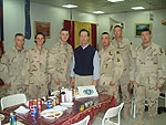 Congressman Lynch meets with soldiers from Massachusetts during a recent Congressional Delegation to Iraq