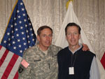 Congressman Lynch discusses the “surge” strategy with General David Petraeus, Commander of Multinational Force Iraq.