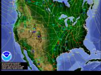 Click to view latest 36-hour 
  fronts/precip forecast