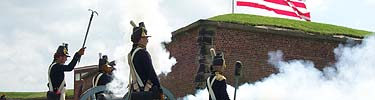 Cannon demonstrations are staged on most summer weekends.