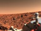 Bright Summer Afternoon on the Mars Utopian Planitia