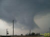 Wall cloud near Forest City, 4/20/2004.  Photo by Mark Sefried.