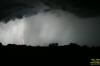 Lightning bolt near Bartonville, 8/19/2005.  Photo by John L. Smith.