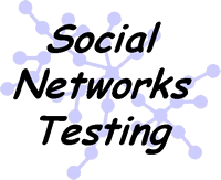 social networks testing logo