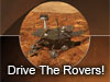 A screen capture from the Drive the Mars Rovers! M2K4 application.