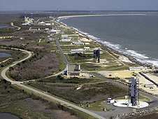 NASA Wallops Flight Facility aerial view