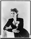 Clare Booth Luce, half-length portrait